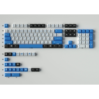 Arctic GMK 104+26 Full PBT Dye Sublimation Keycaps for Cherry MX Mechanical Gaming Keyboard 87 104